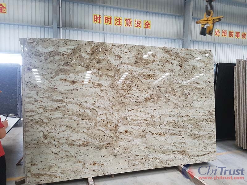 <b>Brazil royal white granite big slab for countertops</b>